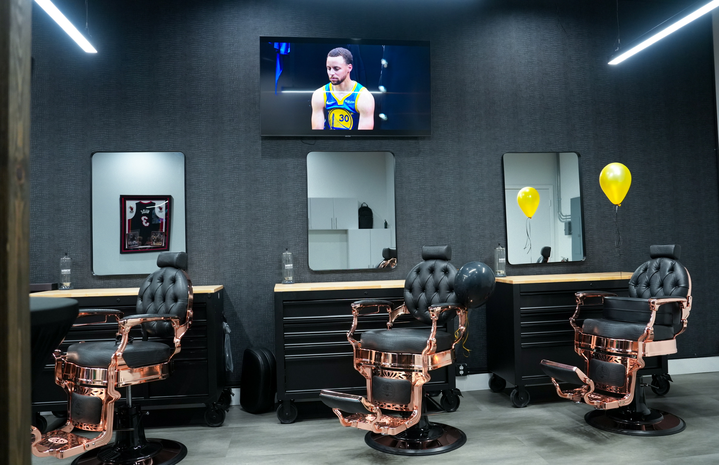 The Jupiter Barbershop Interior